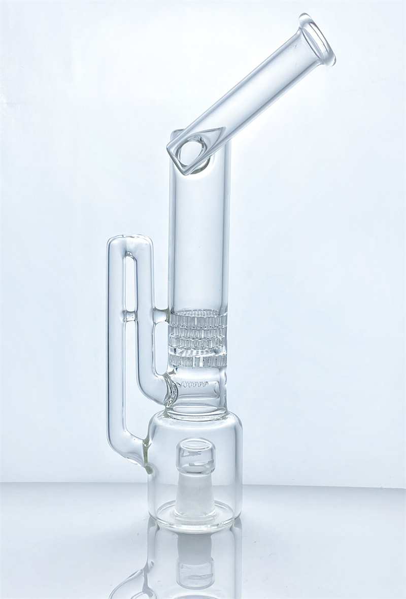 Borosilicate glass hookah vapexhale hydra tube hydratube with 4 honeycomb percs for evaporator to create smooth and rich steam GB-302
Borosilicate glass hookah vapexhale hydra tube hydratube with 4 honeycomb percs for evaporator to create smooth and rich steam GB-302
