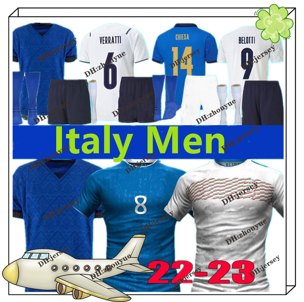 21 22 23 BONUCCI soccer Jersey FANS player version 2021 2022 2023 INSIGNE Italia VERRATTI CHIELLINI CHIESA BARELLA FOOTBALL SHIRTS men shirt, 2022/23
21 22 23 BONUCCI soccer Jersey FANS player version 2021 2022 2023 INSIGNE Italia VERRATTI CHIELLINI CHIESA BARELLA FOOTBALL SHIRTS men shirt, 2022/23