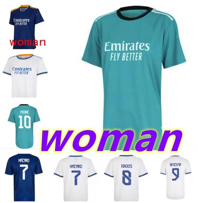 Women 2021 2022 Real ALABA CAMAVINGA Madrid Home #7 HAZARD #11 BALE BENZEMA Soccer Jerseys female customized football shirt Uniforms On Sale, 21/22
Women 2021 2022 Real ALABA CAMAVINGA Madrid Home #7 HAZARD #11 BALE BENZEMA Soccer Jerseys female customized football shirt Uniforms On Sale, 21/22