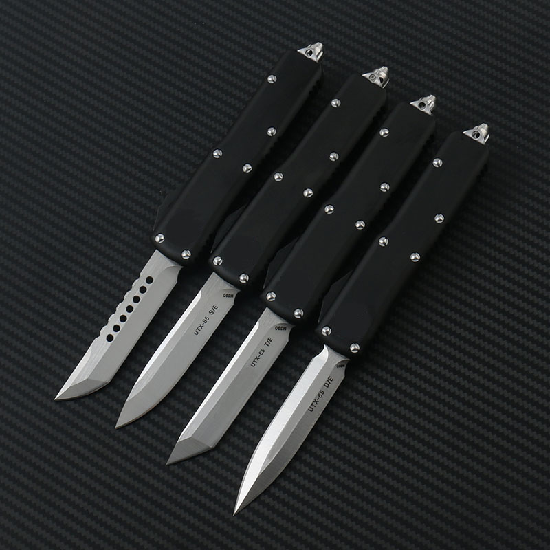 4Styles Automatic UTX 85 knife Double Action D2 blade Aluminum Handle Auto Self defense Pocket Knives EDC UT85 BM 940 9400 3310 A07 535 tools Brachial M390
4Styles Automatic UTX 85 knife Double Action D2 blade Aluminum Handle Auto Self defense Pocket Knives EDC UT85 BM 940 9400 3310 A07 535 tools Brachial M390