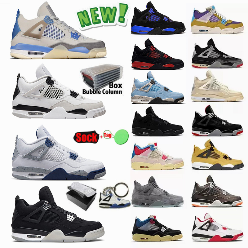 Military Black Chrome 4 Mens Basketball Shoes 4s Jumpman IV Sneakers Fire Red Thunder Lightning University Blue Midnight Navy Cat Oreo Sail Womens Sports Trainers, 25
Military Black Chrome 4 Mens Basketball Shoes 4s Jumpman IV Sneakers Fire Red Thunder Lightning University Blue Midnight Navy Cat Oreo Sail Womens Sports Trainers, 25