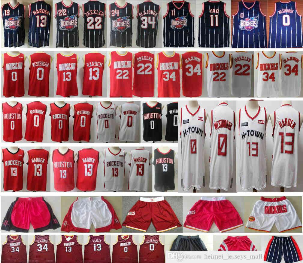 Top Quality Mens James 13 Harden Jersey Russell 0 Westbrook Red White Clyde 22 Drexler Hakeem 34 Olajuwon Basketball Jerseys, Please tell us which color
Top Quality Mens James 13 Harden Jersey Russell 0 Westbrook Red White Clyde 22 Drexler Hakeem 34 Olajuwon Basketball Jerseys, Please tell us which color