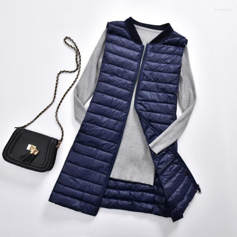 Women's Down & Parkas Ailegogo Winter Women Ultra Light Puffer Waistcoat Size 3XL White Jackets Vest Long Coat Slim Outwear Guin22, Black
Women's Down & Parkas Ailegogo Winter Women Ultra Light Puffer Waistcoat Size 3XL White Jackets Vest Long Coat Slim Outwear Guin22, Black