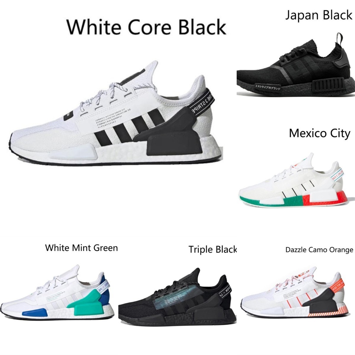 2022 High Quality Mens Womens Running Shoes NMD R1 V2 Core Triple White Black Mesh Tokyo Blue Glow Vapour Pink Light Onix Outdoor Trainer Coach Designer X01, Shua
2022 High Quality Mens Womens Running Shoes NMD R1 V2 Core Triple White Black Mesh Tokyo Blue Glow Vapour Pink Light Onix Outdoor Trainer Coach Designer X01, Shua