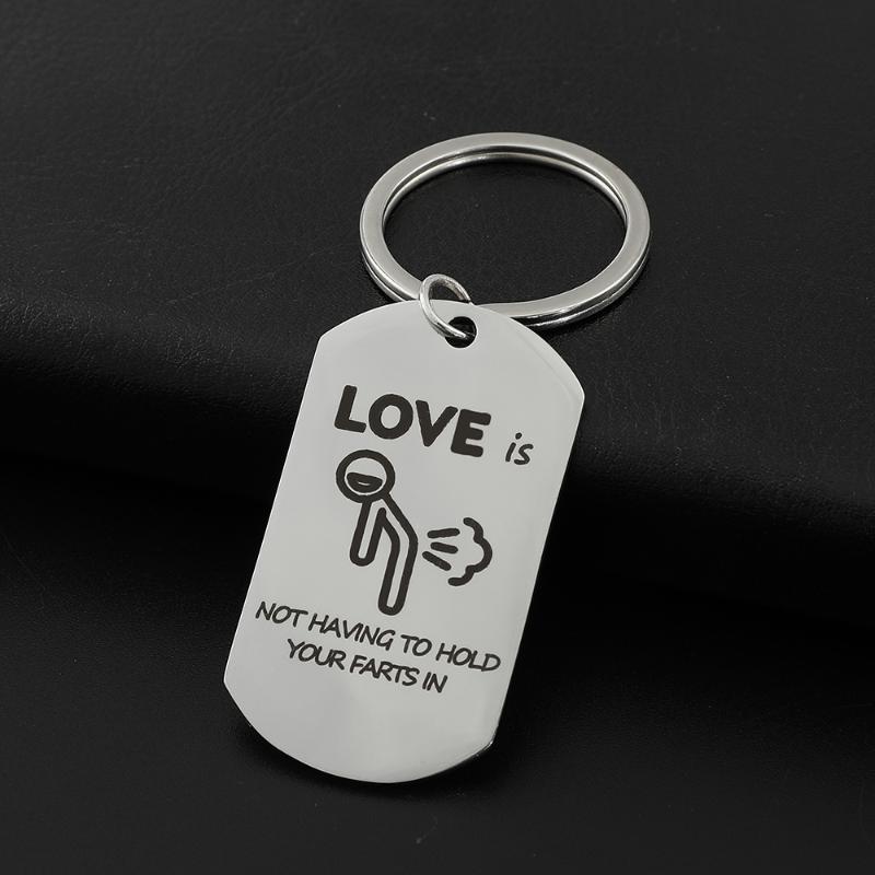 Keychains 2022 Boyfriend Girlfriend Gift Keychain For Husband Wife Couple Keyring Fiance Family Rude Character Valentine Jewelry
Keychains 2022 Boyfriend Girlfriend Gift Keychain For Husband Wife Couple Keyring Fiance Family Rude Character Valentine Jewelry