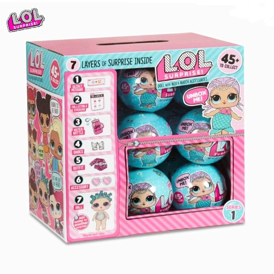 Lol. Surprise doll toy cartoon DIY blind box model haha set children birthday christmas gift 1pcs randomly sent280d
Lol. Surprise doll toy cartoon DIY blind box model haha set children birthday christmas gift 1pcs randomly sent280d