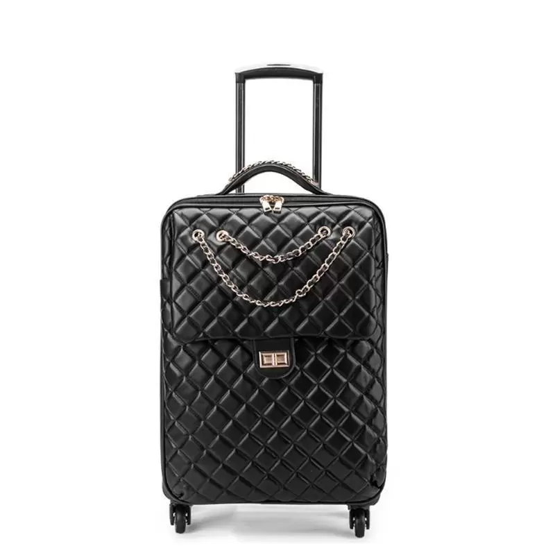 Suitcases 16/18 Inch Leather Luggage Set Carry On Fashion Bag Designer Suitcase Travel For Women valise goods handle valise unisex wheels go
Suitcases 16/18 Inch Leather Luggage Set Carry On Fashion Bag Designer Suitcase Travel For Women valise goods handle valise unisex wheels go