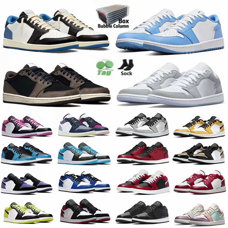 Top Low 1 Basketball Shoes 1s UNC reverse Bred Mens Sports trainers royal toe laser ge university blue black light smoke grey Women Sneakers with box, 45
Top Low 1 Basketball Shoes 1s UNC reverse Bred Mens Sports trainers royal toe laser ge university blue black light smoke grey Women Sneakers with box, 45