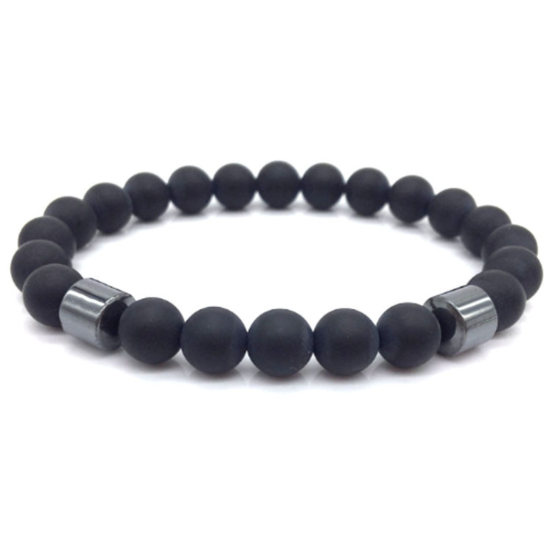 Tiger Eye Obsidian Hematite Turquoise Stone Strands Bracelets Handmade Beaded Jewelry for Lovers Gift