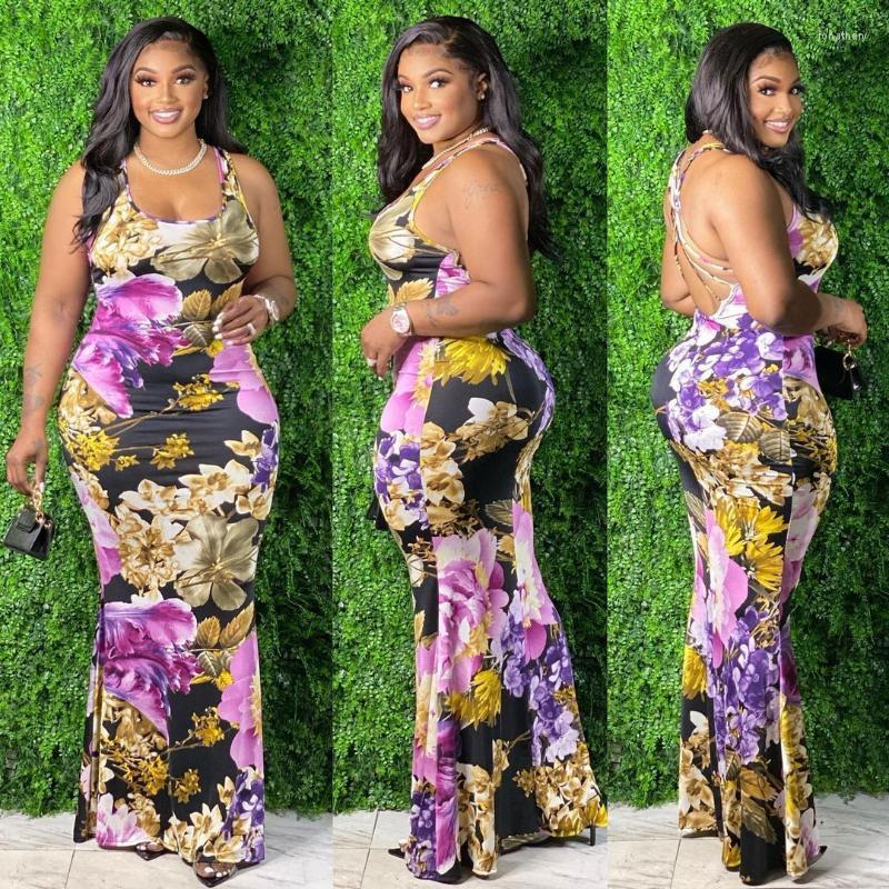 Plus Size Dresses Large Women's Summer Africa Europe And The United States Print Vest Cross Dress Jona22, Green
Plus Size Dresses Large Women's Summer Africa Europe And The United States Print Vest Cross Dress Jona22, Green