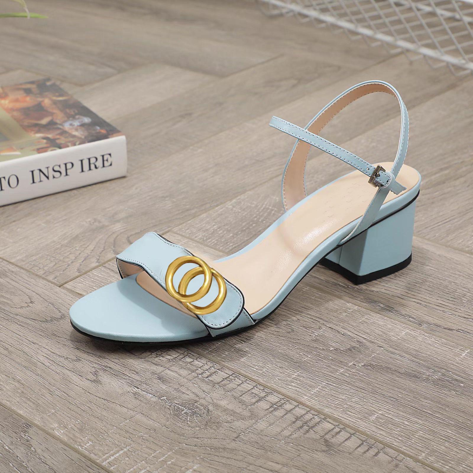 Classic High Heel Sandals Party Fashion Leather Women Work Shoes Designer High Heels Ladies Metal Belt Buckle Chunky Heel Lace Box, Blue
Classic High Heel Sandals Party Fashion Leather Women Work Shoes Designer High Heels Ladies Metal Belt Buckle Chunky Heel Lace Box, Blue