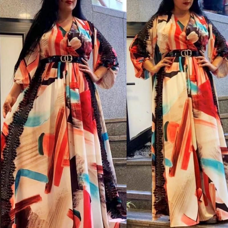 Ethnic Clothing African Dashiki Print Maxi Dress For Women Lace Patchwork Chiffon Dresses Dubai Abaya Long Sleeve Evening Gown Hippie Clothe
Ethnic Clothing African Dashiki Print Maxi Dress For Women Lace Patchwork Chiffon Dresses Dubai Abaya Long Sleeve Evening Gown Hippie Clothe