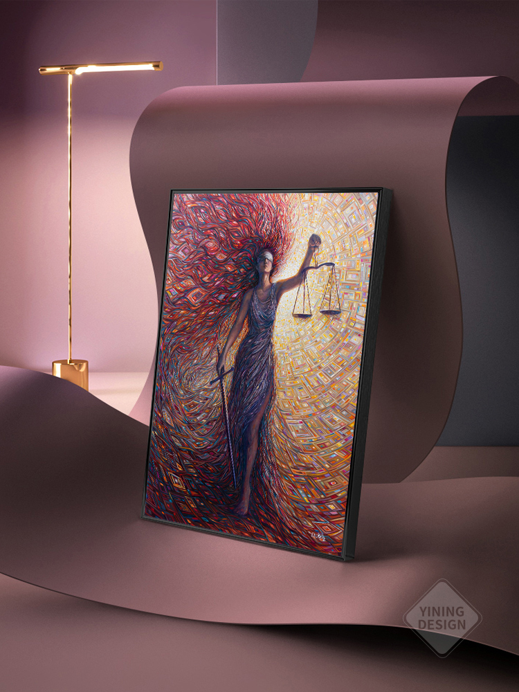 Mindblowing Magical Abstract Canvas Oil Painting Lady Justice Wall Picture For Living Room Home Decor Nordic Frameless 
Mindblowing Magical Abstract Canvas Oil Painting Lady Justice Wall Picture For Living Room Home Decor Nordic Frameless