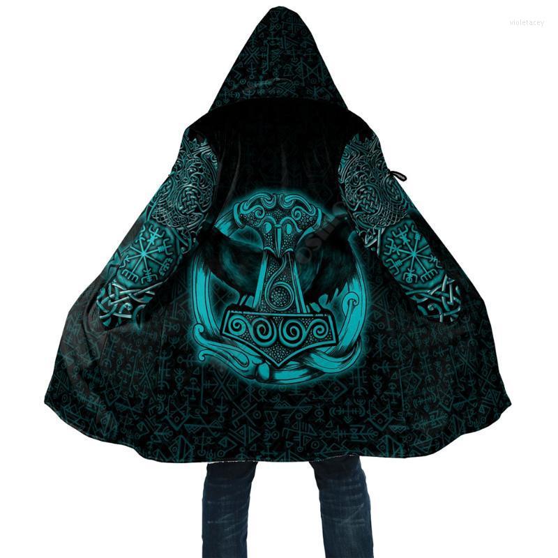 Men' Wool & Blends Viking Style Cloak Raven Mjolnir Yggdrasil Cyan 3D Printed Hoodie Men Women Winter Fleece Wind Breaker Warm Viol22
Men' Wool & Blends Viking Style Cloak Raven Mjolnir Yggdrasil Cyan 3D Printed Hoodie Men Women Winter Fleece Wind Breaker Warm Viol22