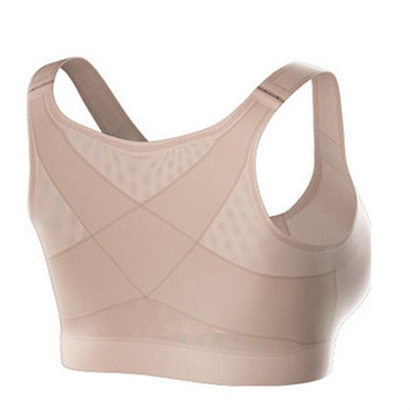 Posture Corrector Lift Up Bra Women Cross Back Breathable Underwear Shockproof Sports Support Fitness Vest Bras Size S5XL 220627