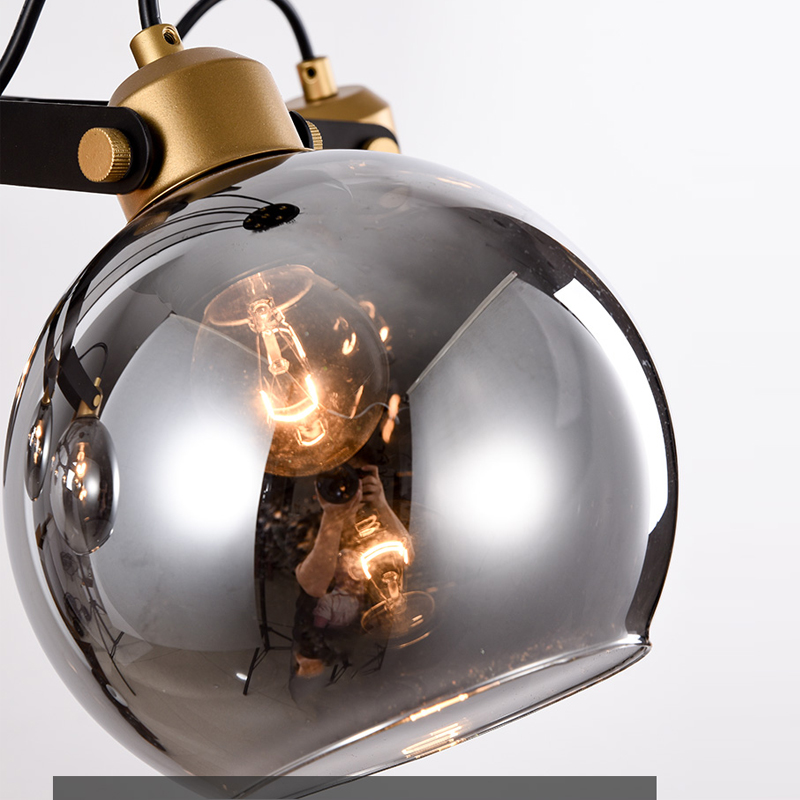 Pendant Lamps Nordic Glass Chandelier Lighting Bedroom Dining Living Room Chandeliers Simple Creative Modern Indoor Light Fixtures