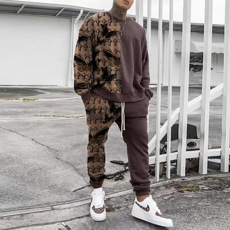 Men's Tracksuits Men's Autumn Winter Two Pieces Set Long Sleeve Sweatshirt And Drawstring Pants Fashion Casual Tracksuit For Male Street, Black 01
Men's Tracksuits Men's Autumn Winter Two Pieces Set Long Sleeve Sweatshirt And Drawstring Pants Fashion Casual Tracksuit For Male Street, Black 01
