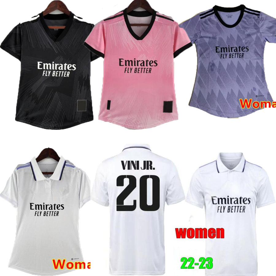 2022 2023 WOMEN soccer jerseys ladies camiseta Y3 Madrids Maillots de football shirts grils 22 23 home away third BENZEMA HAZARD KROOS MODRIC ISCO woman top -XL Y 3, Black
2022 2023 WOMEN soccer jerseys ladies camiseta Y3 Madrids Maillots de football shirts grils 22 23 home away third BENZEMA HAZARD KROOS MODRIC ISCO woman top -XL Y 3, Black