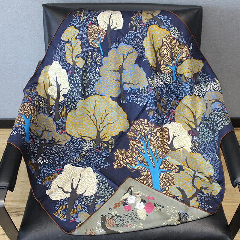 Scarves 100% Twill Silk Scarf Unisex Man Women Vintage Ethnic Tribal Double-sided Tree Flower Shawl Hijab 90 90cmScarves
Scarves 100% Twill Silk Scarf Unisex Man Women Vintage Ethnic Tribal Double-sided Tree Flower Shawl Hijab 90 90cmScarves