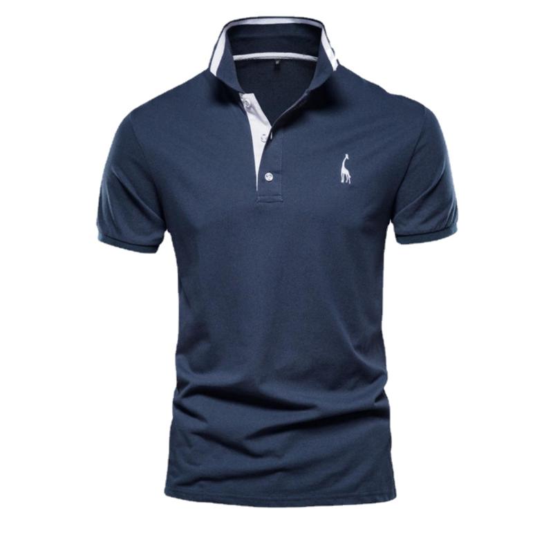 Men's Polos Summer High Quality Men Shirts Casual Business Social Short Sleeve Mens Stand Collar Embroidery Shirt MenMen's Men'sMen's, Pl22-navy
Men's Polos Summer High Quality Men Shirts Casual Business Social Short Sleeve Mens Stand Collar Embroidery Shirt MenMen's Men'sMen's, Pl22-navy