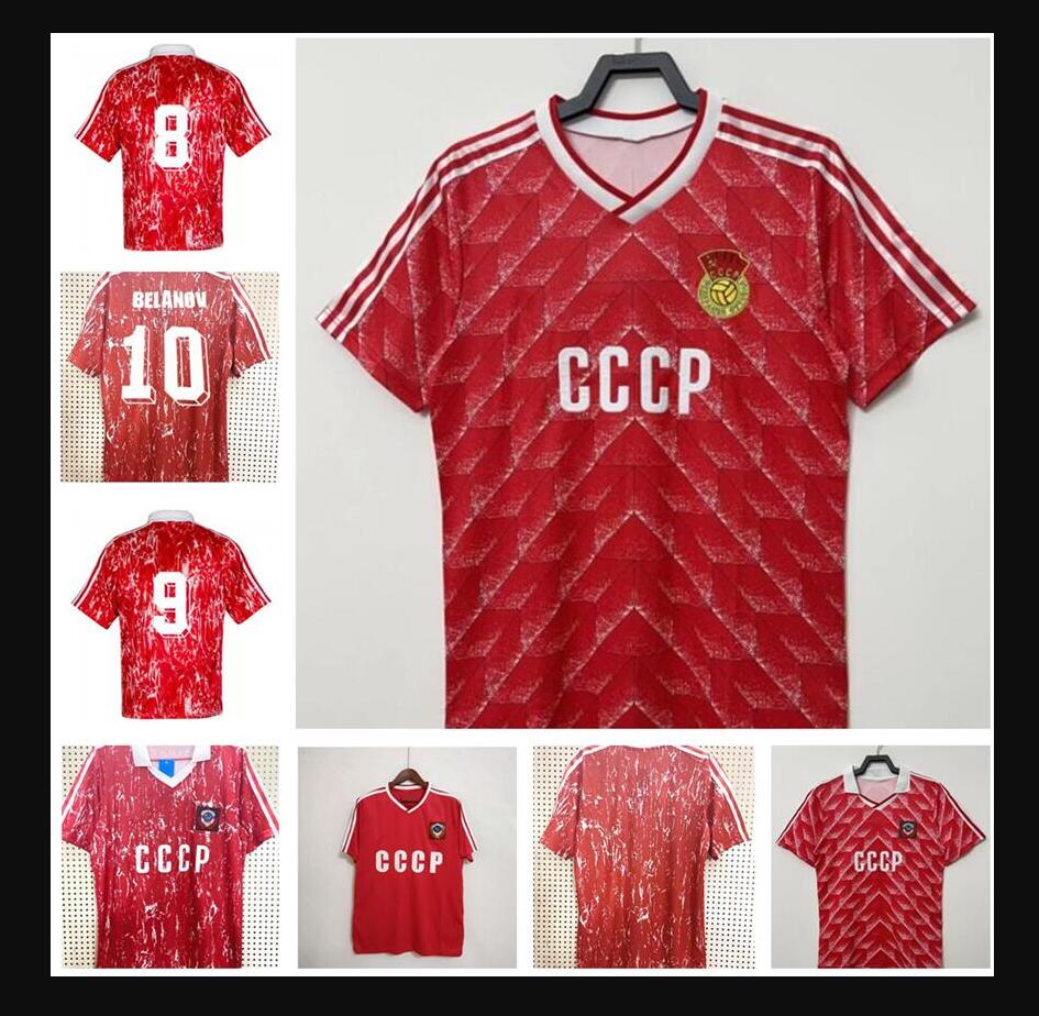 1986 1987 1988 1989 1990 1991 USSR soccer jerseys CCCP Soviet Union retro 86 87 88 89 90 football shirts Vintage Classic uniforms BELANOV tn
1986 1987 1988 1989 1990 1991 USSR soccer jerseys CCCP Soviet Union retro 86 87 88 89 90 football shirts Vintage Classic uniforms BELANOV tn