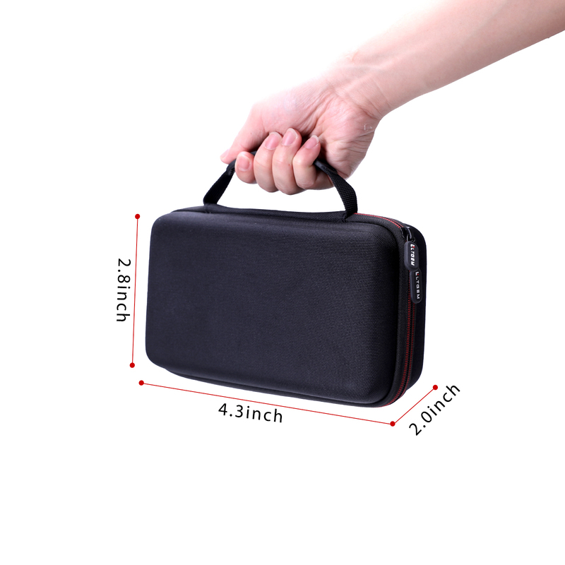 LTGEM EVA Hard Case for Zoom H8 8-Input / 12-Track Portable Handy Recorder For Podcasting, Music, Field Recording + 128GB Memory 220414