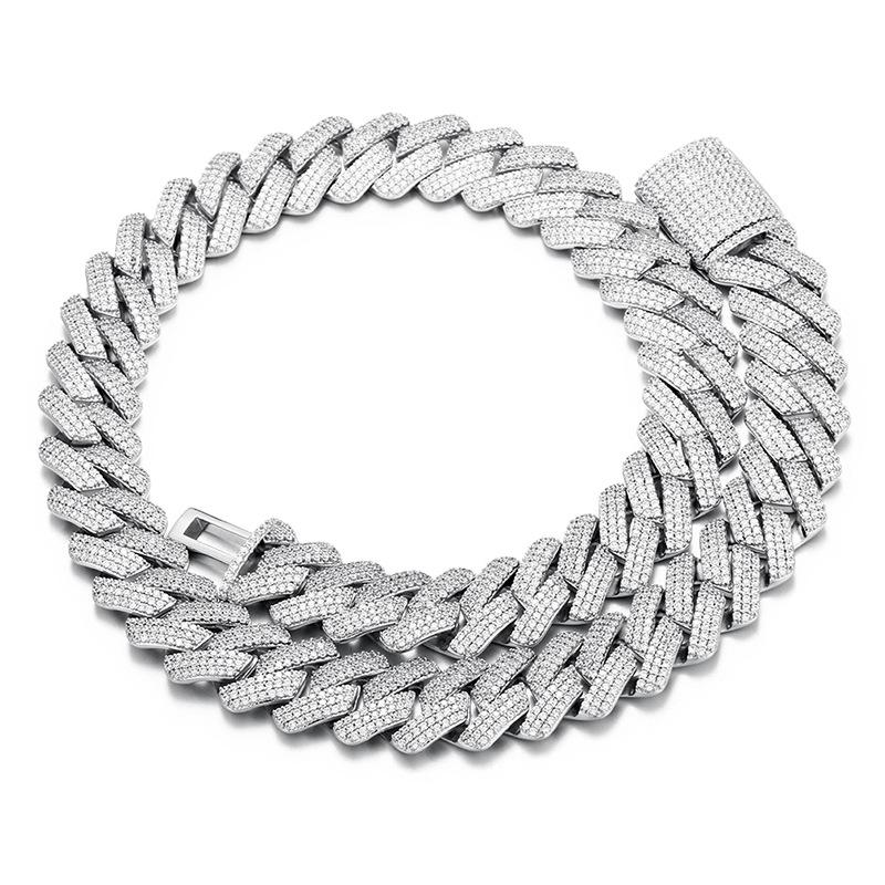 Chains Hip Hop 3 Rows CZ Stone Paved Bling Iced Out 20mm Geometric Square Link Chain Necklaces For Men Rapper Jewelry Drop ChainsChains
Chains Hip Hop 3 Rows CZ Stone Paved Bling Iced Out 20mm Geometric Square Link Chain Necklaces For Men Rapper Jewelry Drop ChainsChains
