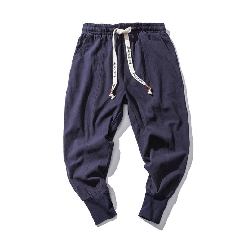 Men's Pants 2022 Cotton Harem Men Solid Elastic Waist Streetwear Joggers Baggy Drop-crotch Casual Trousers, Black
Men's Pants 2022 Cotton Harem Men Solid Elastic Waist Streetwear Joggers Baggy Drop-crotch Casual Trousers, Black