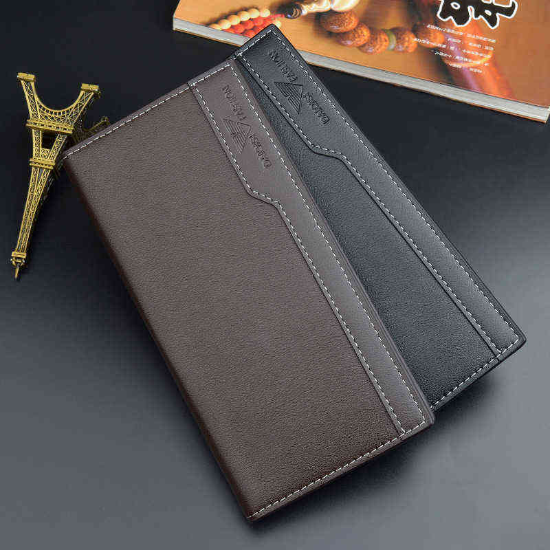New Men Pu Leather Wallets Male Large Capacity Purses Long Multifunctional Money Bag Coin Card Holders Multi-card Position Purse, Long-brown
New Men Pu Leather Wallets Male Large Capacity Purses Long Multifunctional Money Bag Coin Card Holders Multi-card Position Purse, Long-brown