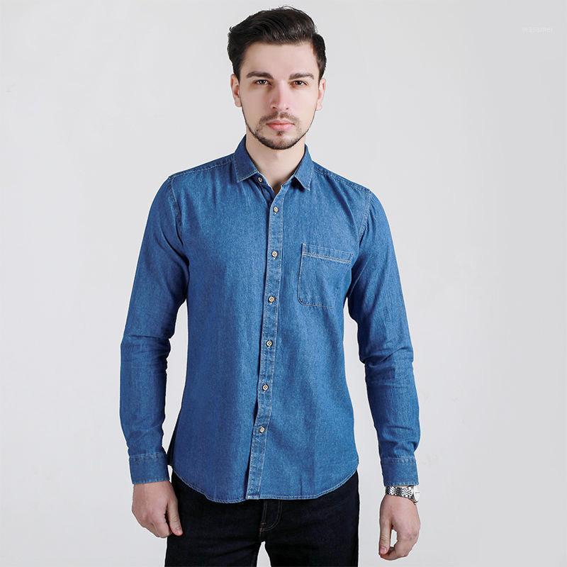 Cotton Jeans Shirt For Men's Denim Long-Sleeved Solid Casual Slim Fit Shirts Male Classical Pockets Man Clothing, Nz001
Cotton Jeans Shirt For Men's Denim Long-Sleeved Solid Casual Slim Fit Shirts Male Classical Pockets Man Clothing, Nz001