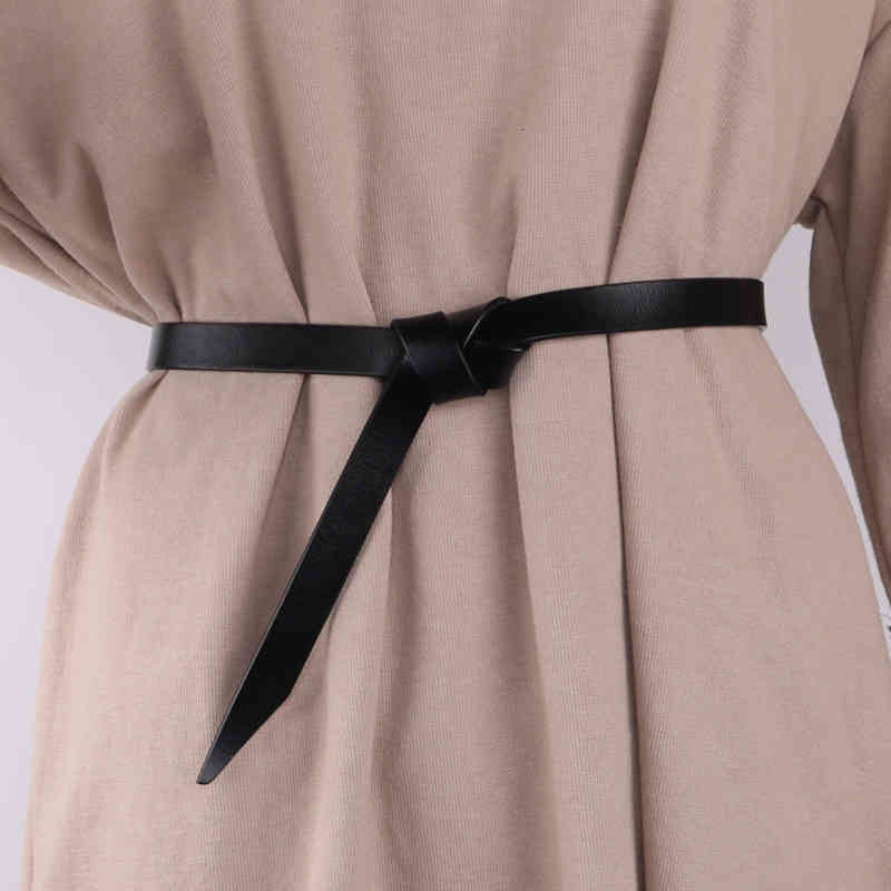 Belts Knotted belt women's fine decoration simple hundred matching skirt leather fashion Korean version black leisure small women, Red
Belts Knotted belt women's fine decoration simple hundred matching skirt leather fashion Korean version black leisure small women, Red