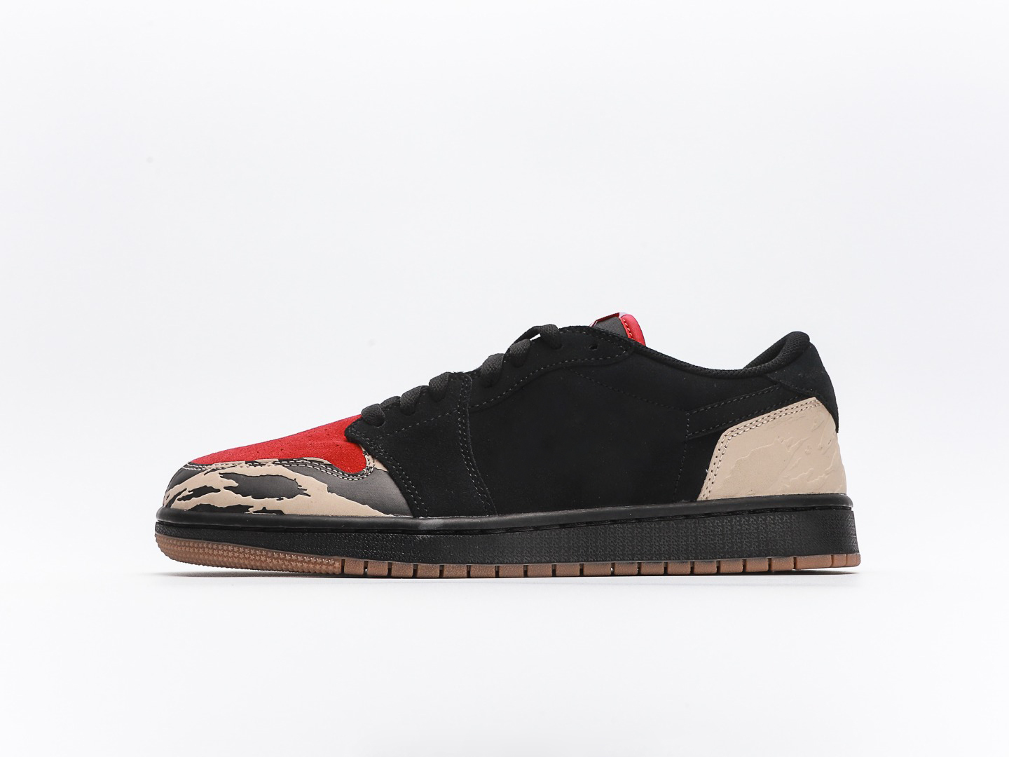 Shoes Solefly x Authentic 1 Low Og Sp Carnivore Men Women Outdoor Sports Black Suede Sneakers Original Us4-13