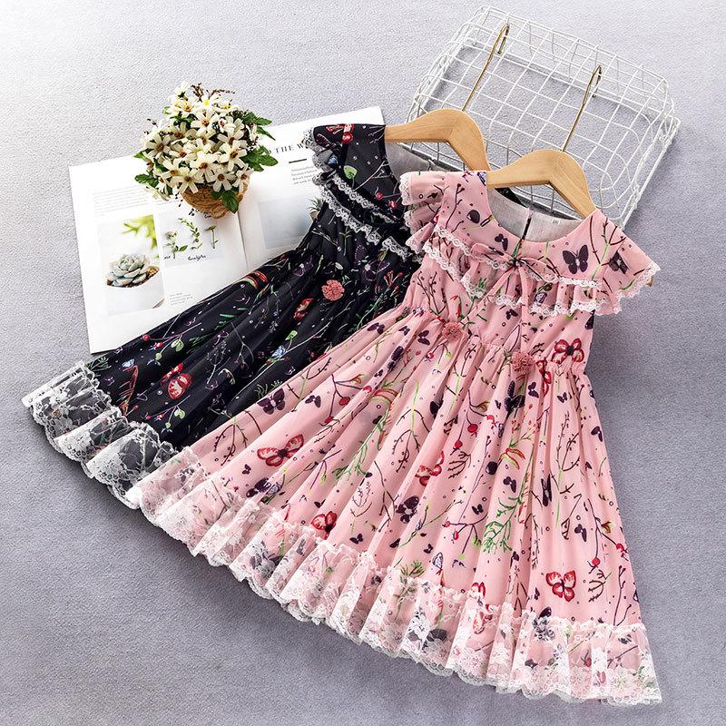 Girl's Dresses Flower Girl For Weddings Chiffon Summer Pink White Casual Dress Baby Clothing Kids Clothes, Pink 6
Girl's Dresses Flower Girl For Weddings Chiffon Summer Pink White Casual Dress Baby Clothing Kids Clothes, Pink 6