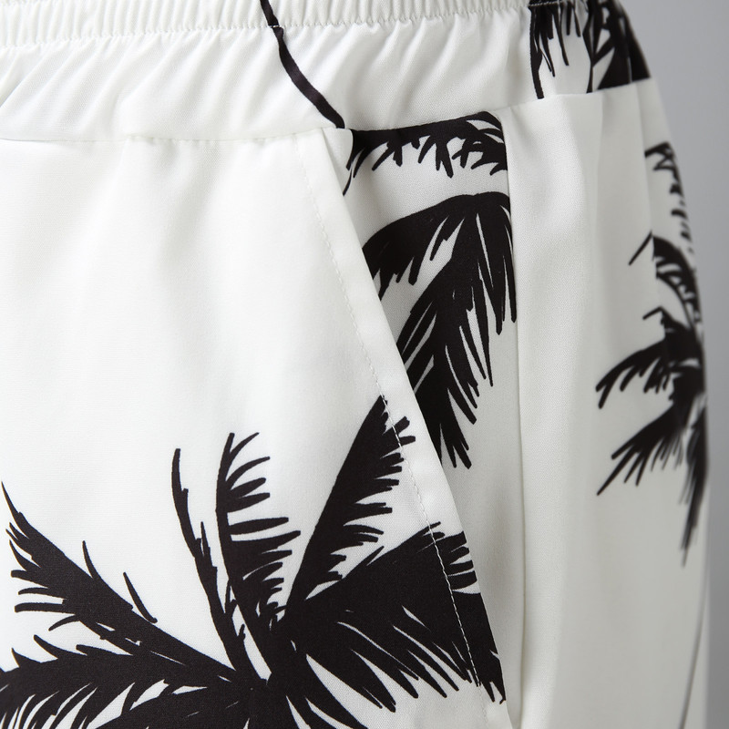 Summer Hawaii Trend Print Sets Men Shorts Shirt Clothing Set Casual Palm Tree Floral Beach Short Sleeve Suit 220615