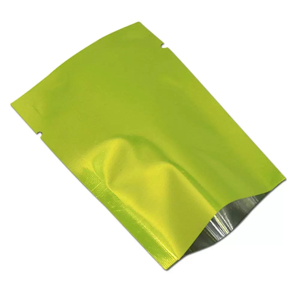 7x10cm 500pcs green flat aluminum foil bags glossy open up packing bag mylar plastic package pouches small mini power storage bags gift pouch
7x10cm 500pcs green flat aluminum foil bags glossy open up packing bag mylar plastic package pouches small mini power storage bags gift pouch