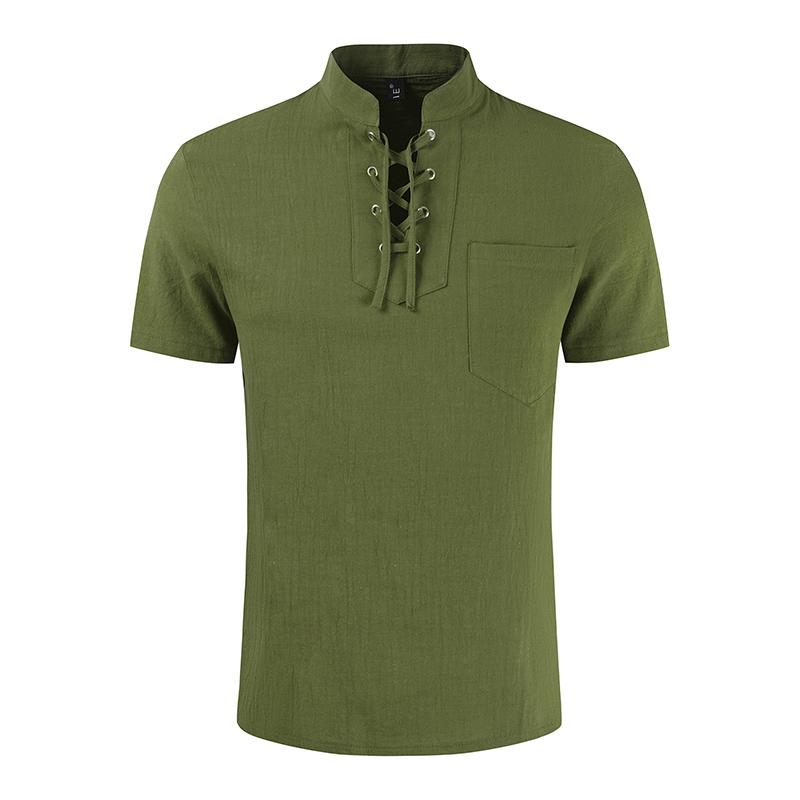 Men's Casual Shirts Mens Summer Shirt Short Sleeve Cotton Linen Men Loose Collarless Light Wight Clothing Chemise HommeMen's, Black linen blouses
Men's Casual Shirts Mens Summer Shirt Short Sleeve Cotton Linen Men Loose Collarless Light Wight Clothing Chemise HommeMen's, Black linen blouses