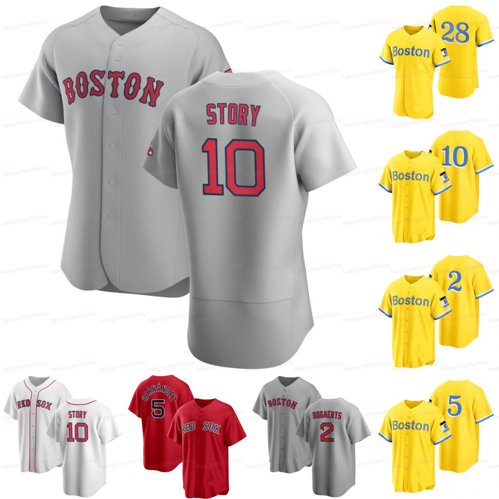10 Trevor Story Xander Bogaerts Red 2022 Boston Jersey J.D. Martinez Enrique Hernandez Alex Verdugo Wade Boggs Matt Barnes Ted Williams Carl Yastrzemski, Women s-xxl
10 Trevor Story Xander Bogaerts Red 2022 Boston Jersey J.D. Martinez Enrique Hernandez Alex Verdugo Wade Boggs Matt Barnes Ted Williams Carl Yastrzemski, Women s-xxl