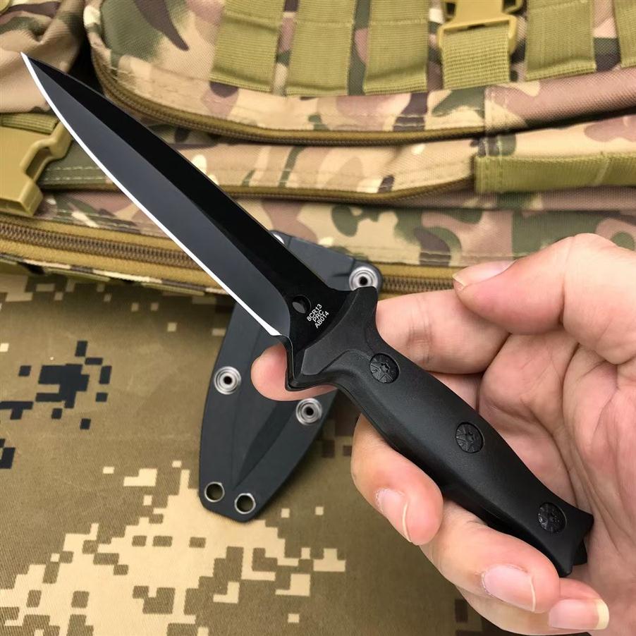 Cold steel SR-II Tactical Fixed blade Knife 8Cr13Mov ABS Handle Outdoor Camping Hunting Survival Pocket Utility EDC Tools Rescue K279G
Cold steel SR-II Tactical Fixed blade Knife 8Cr13Mov ABS Handle Outdoor Camping Hunting Survival Pocket Utility EDC Tools Rescue K279G