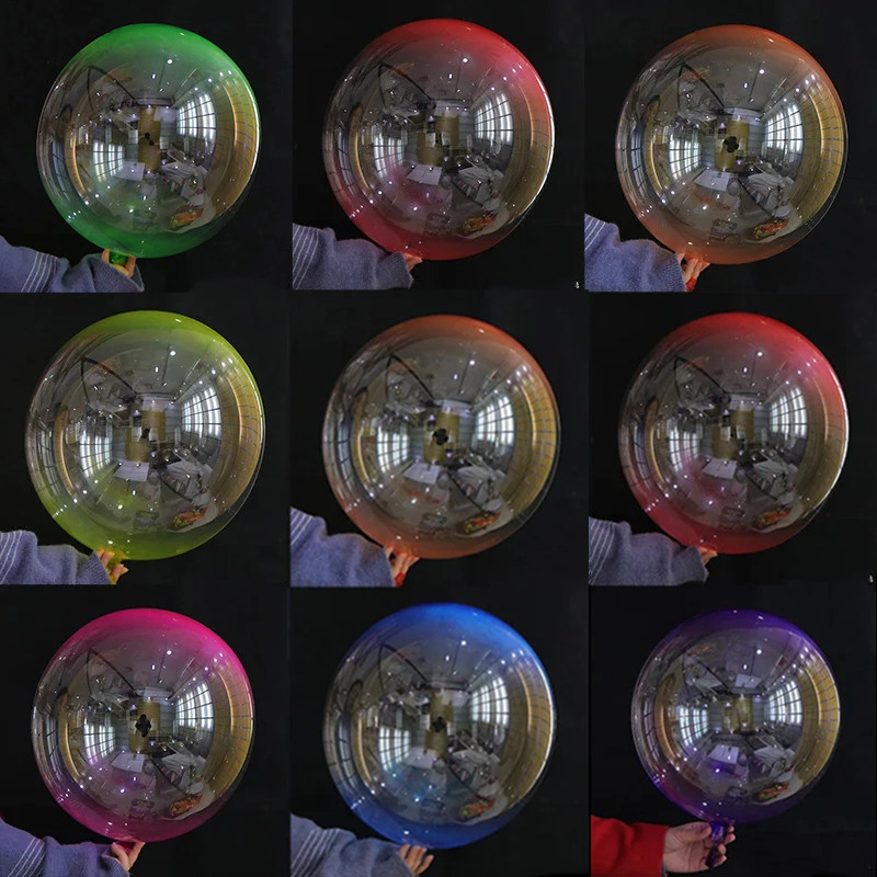 10pcs18 inch two color crystal bubble balloon round wave transparent wedding birthday party helium decoration supplies 220523
10pcs18 inch two color crystal bubble balloon round wave transparent wedding birthday party helium decoration supplies 220523