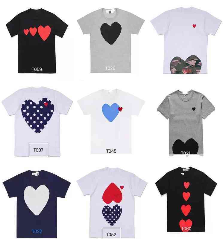 Fashion Mens Play t Shirt Cdg Designer Red Heart Commes Casual Women s Des Badge Garcons High Quanlity Ts Cotton Embroidery1, Beige 
Fashion Mens Play t Shirt Cdg Designer Red Heart Commes Casual Women s Des Badge Garcons High Quanlity Ts Cotton Embroidery1, Beige