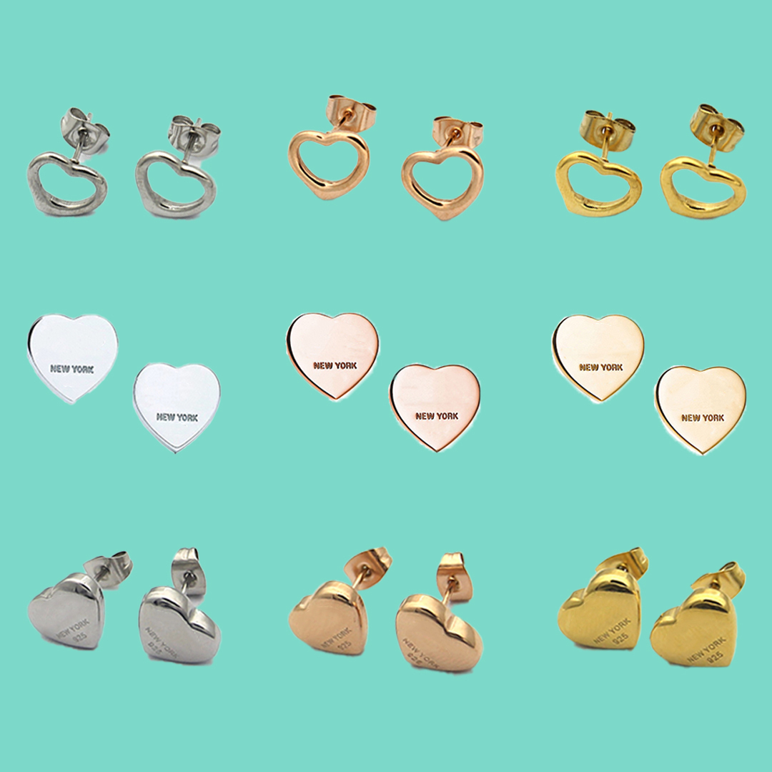 925 silver LOVE earrings designer for women Charm Birthday Christmas Gift luxury mens heart jewelry
925 silver LOVE earrings designer for women Charm Birthday Christmas Gift luxury mens heart jewelry