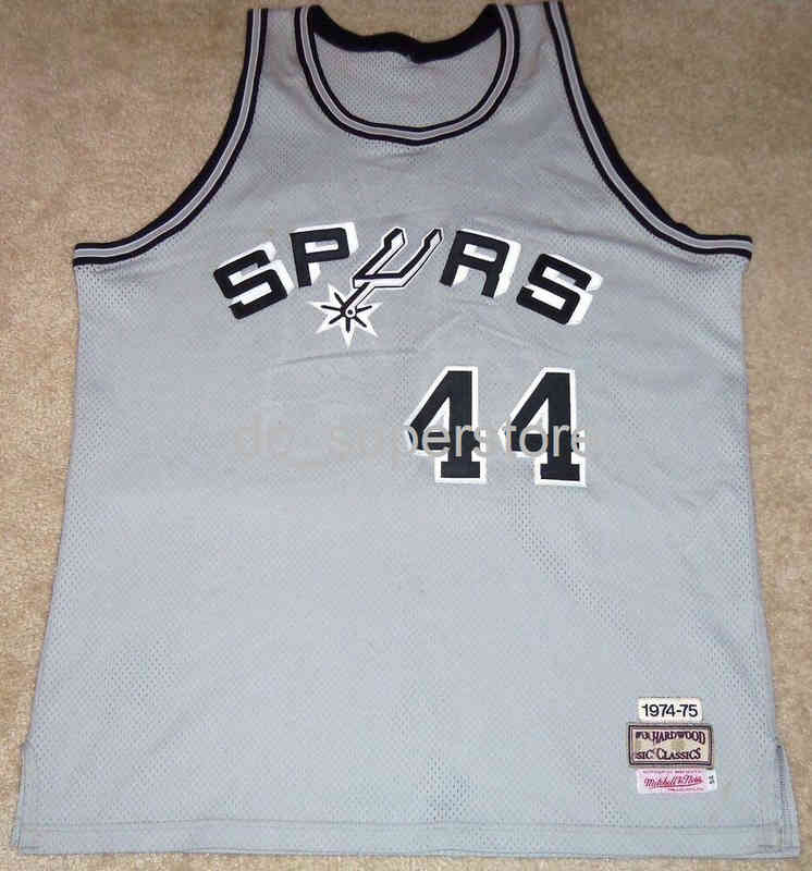 GEORGE GERVIN Cheap 1974-75 MITCHELL & NESS JERSEY Stitched Custom Any Name Number XS-6XL Basketball Jersey Shirt, Grey
GEORGE GERVIN Cheap 1974-75 MITCHELL & NESS JERSEY Stitched Custom Any Name Number XS-6XL Basketball Jersey Shirt, Grey