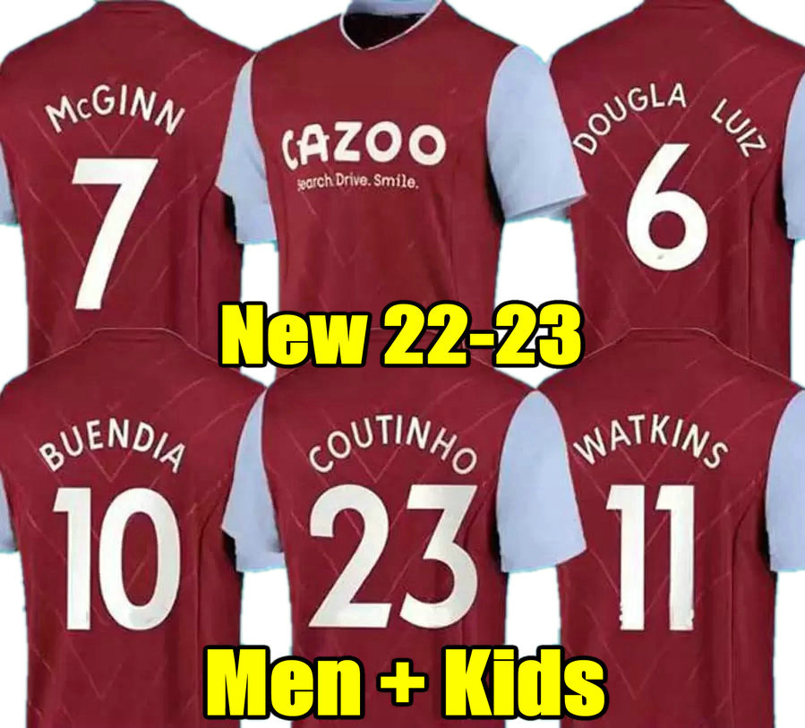 Coutinho 2022 2023 AstonS soccer jersey 22 23 Villa Buendia El Ghazi Traore GREALISH KODJA WESLEY McGINN WATKINS SANSON Luiz Men kids kit Football shirts, 21 22 home aldult epl
Coutinho 2022 2023 AstonS soccer jersey 22 23 Villa Buendia El Ghazi Traore GREALISH KODJA WESLEY McGINN WATKINS SANSON Luiz Men kids kit Football shirts, 21 22 home aldult epl