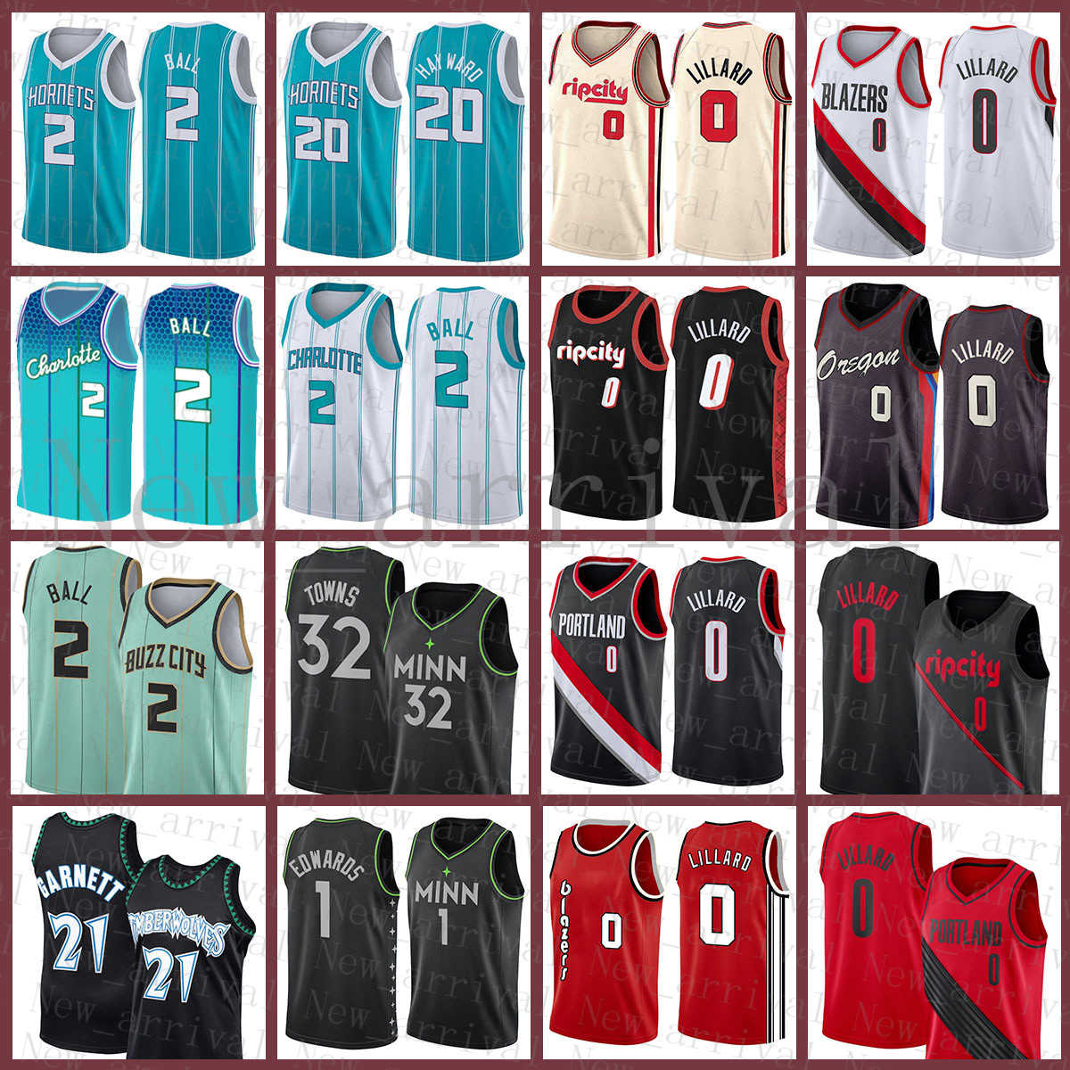 2022 Cheap Portlands Charlottes Hornet Trail Minnesotas Timberwolve Blazer 1 LaMelo Ball Damian Lillard Basketball Jersey 2 0 Anthony Edwards Best Sellers
2022 Cheap Portlands Charlottes Hornet Trail Minnesotas Timberwolve Blazer 1 LaMelo Ball Damian Lillard Basketball Jersey 2 0 Anthony Edwards Best Sellers