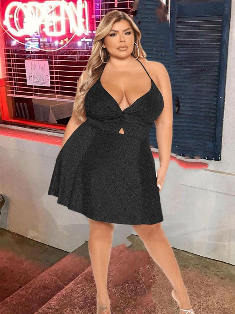 Plus Size Dresses Big Dress Women Clothing Elegant Backless Strap Sexy Party Birthday Wholesale Bulk Drop, Black
Plus Size Dresses Big Dress Women Clothing Elegant Backless Strap Sexy Party Birthday Wholesale Bulk Drop, Black