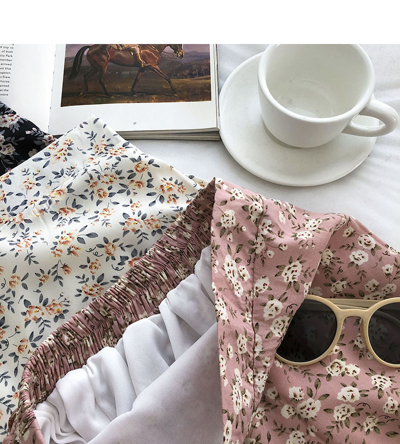 Gagarich Woman Skirt Summer Korean Ins Fashion Temperament Gentle Vintage Floral Slim Versatile High Waist Female 220317