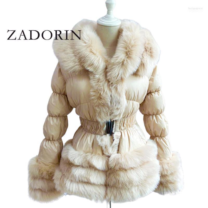 Winter Warm Down Jacket Women Luxury Faux Fur Collar White Duck Coat With Hooded And Belt Luci22, Beige
Winter Warm Down Jacket Women Luxury Faux Fur Collar White Duck Coat With Hooded And Belt Luci22, Beige