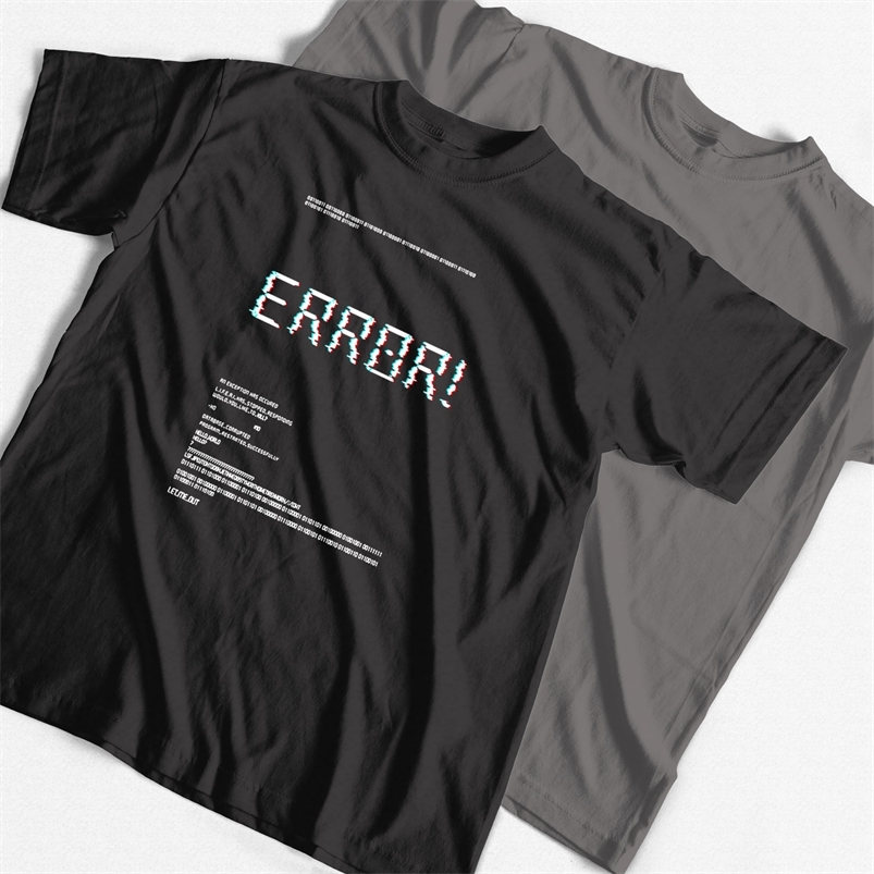 COOLMIND 100 Cotton Short Sleeve Error Print Funny Men T Shirt Casual Loose Tshirt o neck Summer t shirt Male Tee 220615, Fu0162cm-blk
COOLMIND 100 Cotton Short Sleeve Error Print Funny Men T Shirt Casual Loose Tshirt o neck Summer t shirt Male Tee 220615, Fu0162cm-blk