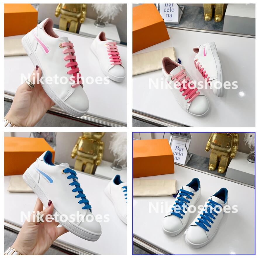 2022 FrontRow Sneakers Womens pink blue Runner Casual Shoe Low-top Luxurys white calfskin Shoes Anti-skid and wear-resistant for women Skateboard Shoes, 01
2022 FrontRow Sneakers Womens pink blue Runner Casual Shoe Low-top Luxurys white calfskin Shoes Anti-skid and wear-resistant for women Skateboard Shoes, 01
