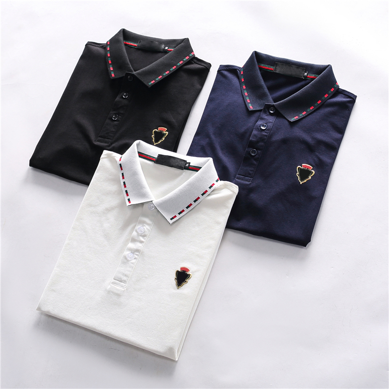 Mens Stylist Polo Shirts Luxury Italy Men Clothes Designer Short Sleeve Casual Men's Summer T Shirt Size -2XL
Mens Stylist Polo Shirts Luxury Italy Men Clothes Designer Short Sleeve Casual Men's Summer T Shirt Size -2XL